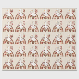 Strong Coffee Wrapping Paper