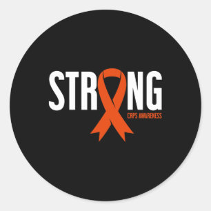 Strong Crps Awareness Rsd Crps Awareness  Classic Round Sticker