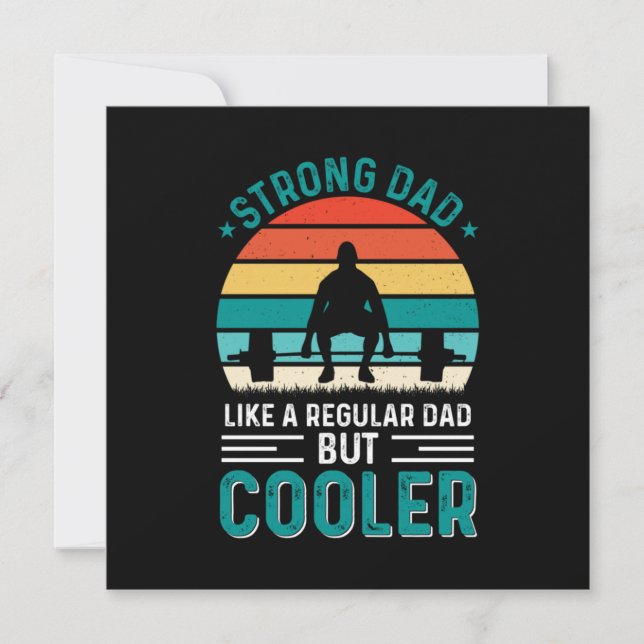 Strong Dad Invitation (Front)