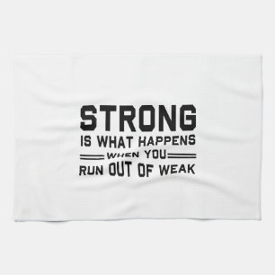 Strong Defined Kitchen Towel