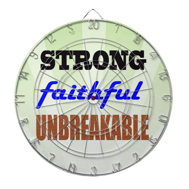 Strong Faithful Unbreakable Dartboard (Front)