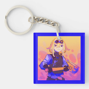 Strong girl Anime Keychain