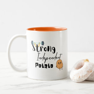 strong independent potato Mug