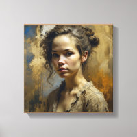 Strong Independent Young Woman: Captivating Beauty