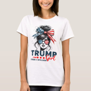 Strong Intelligent Women For Trump Girl Mega T-Shirt