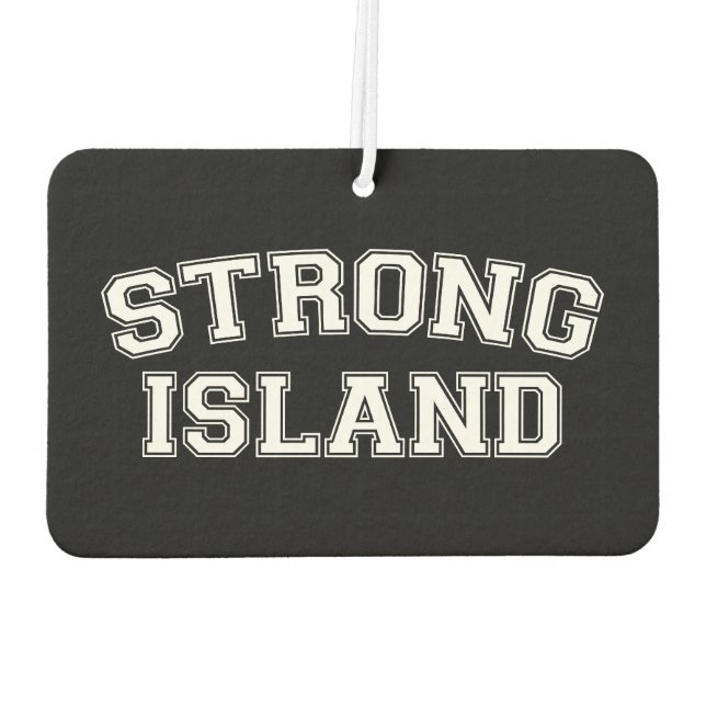Strong Island, NYC, USA Air Freshener (Back)