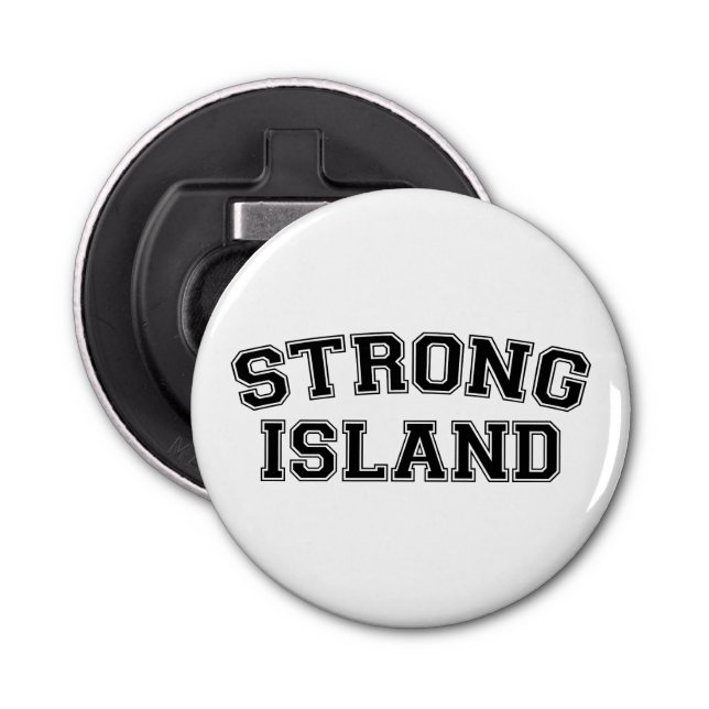 Strong Island, NYC, USA Bottle Opener (Front)