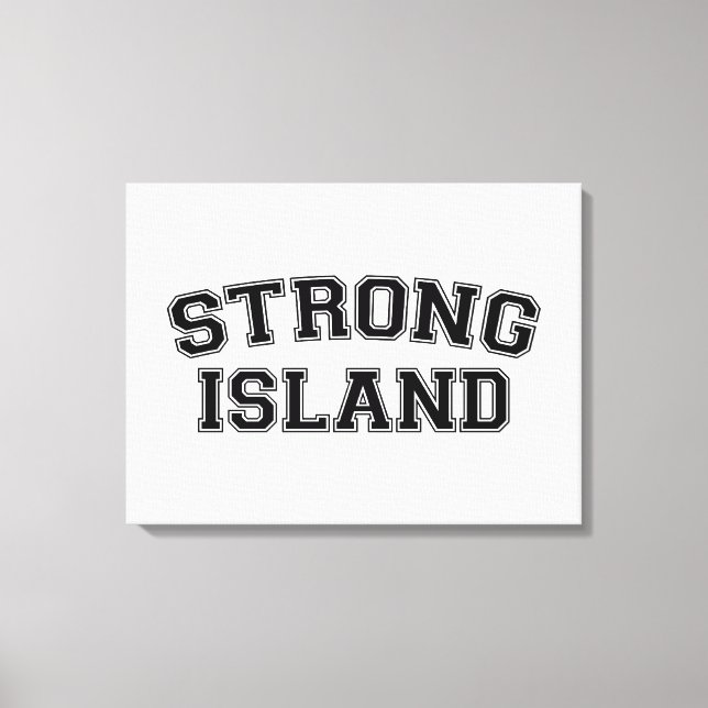 Strong Island, NYC, USA Canvas Print (Front)