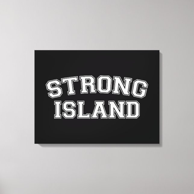 Strong Island, NYC, USA Canvas Print (Front)