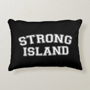 Strong Island, NYC, USA Decorative Pillow