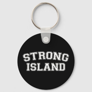 Strong Island, NYC, USA Keychain