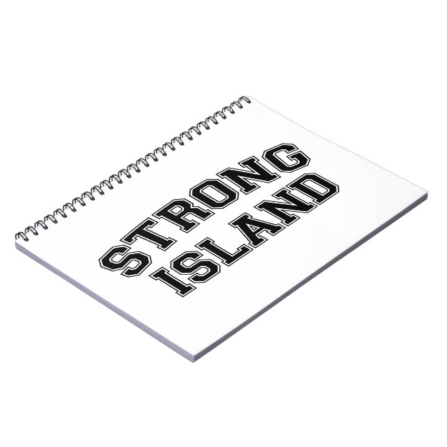 Strong Island, NYC, USA Notebook (Left Side)