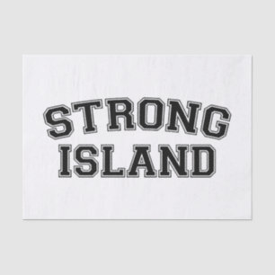 Strong Island, NYC, USA Tissue Paper