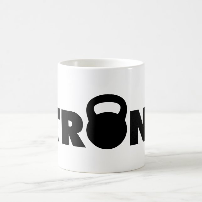 STRONG - Kettlebell Workout Motivational Coffee Mug (Center)