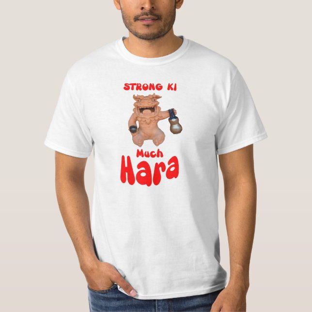 Strong Ki Much Hara White Tshirt (Front)