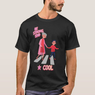 Strong Kind & Cool Text T-Shirt