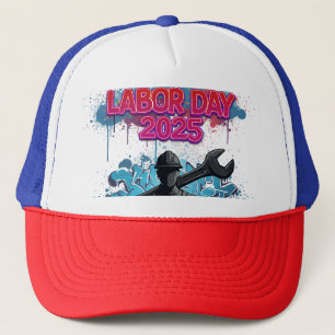 Strong Labour – Patriotic & Professional Spirit Trucker Hat