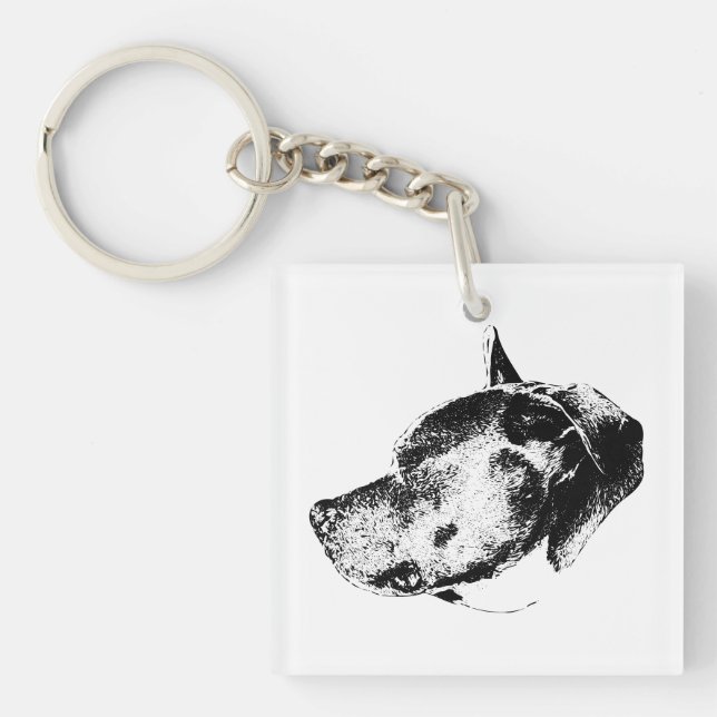 strong loyalty glance keychain (Front)
