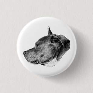 strong loyalty in dots 1 inch round button