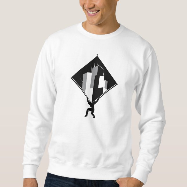 Strong Man Basic Sweat shirt (Front)