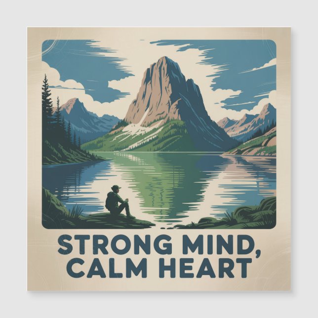 Strong Mind, Calm Heart (Front)