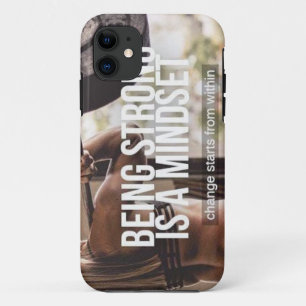 Strong Mindset - Women's Fitness Inspirational iPhone 11 Case