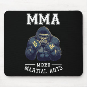 Strong Mma Gorilla - Thai Boxing Cage Fighting Mouse Pad