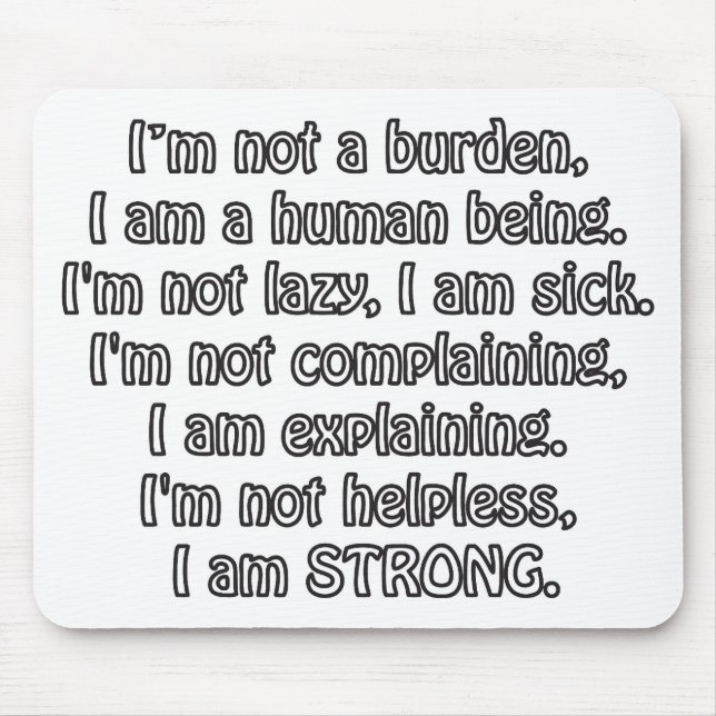 Strong Mouse Pad (Front)