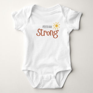 strong #name Baby Bodysuit One-Piece