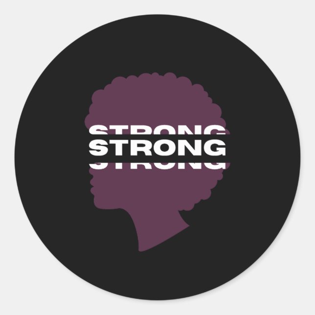 Strong ⎢Personalized Sticker (Devant)