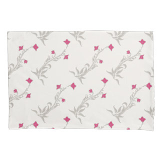Strong Pink flowers Pillowcase