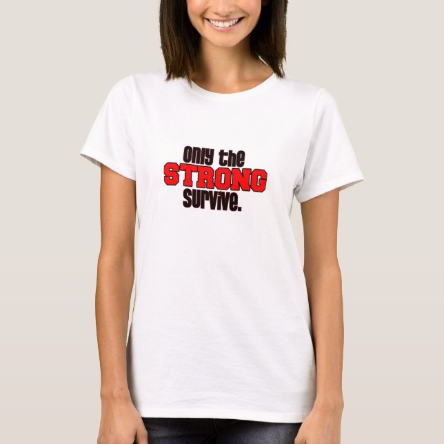 Strong - Red T-Shirt (Front)