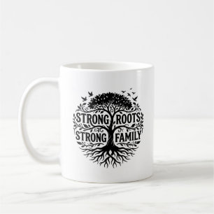 Strong Roots Strong Family Coffee Mug