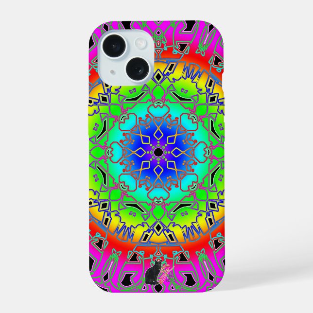 Strong Spectra Glyph iPhone 15 Case (Back)