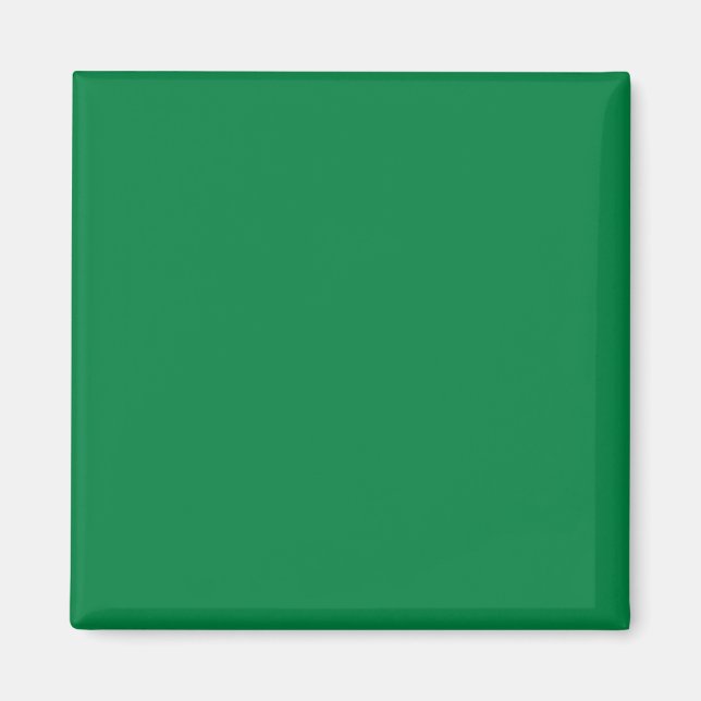 Strong Spring Green 008040 Colour - Add Name Optio Magnet (Front)