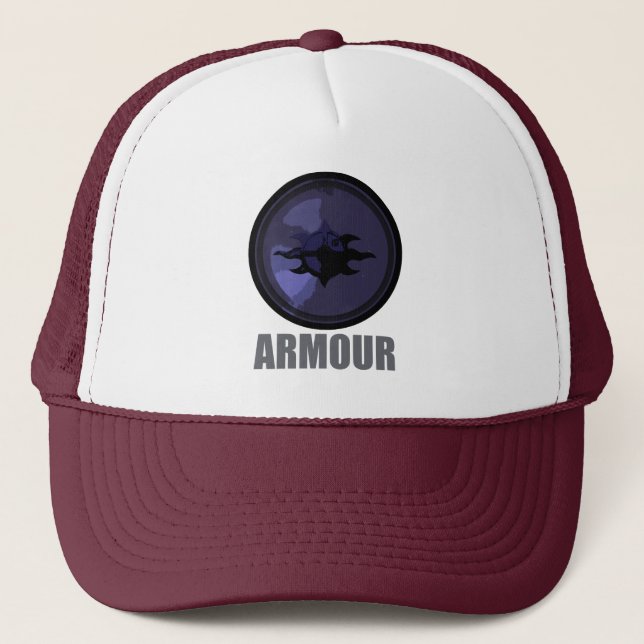 Strong Tech Shield Trucker Hat  (Front)