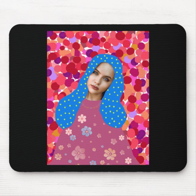 Strong Together Sticker  Mouse Pad (Front)