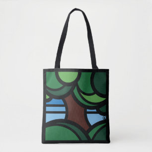 Strong Tree Tote Bag