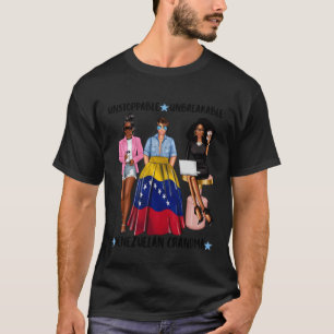 Strong Venezuelan Grandma From Venezuela Fierce La T-Shirt
