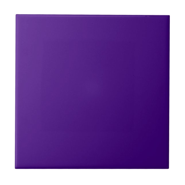 Strong Violet 400080 Colour, Option to Add Image Tile (Front)