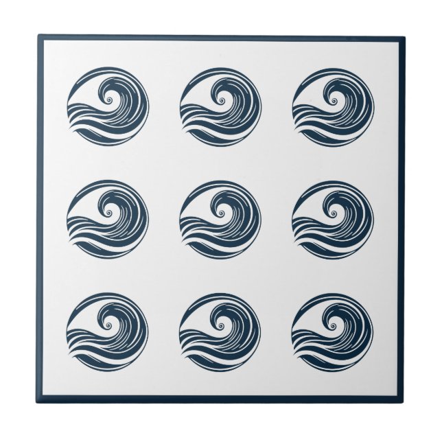 Strong Wave  Tile (Front)