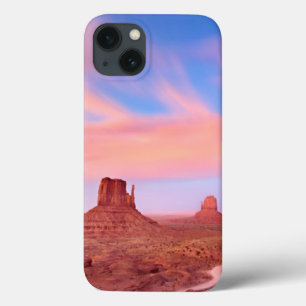 Strong Winds over Desert Valley iPhone 13 Case