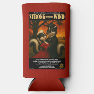 Strong with the Wind Movie Parody Seltzer Can Cooler