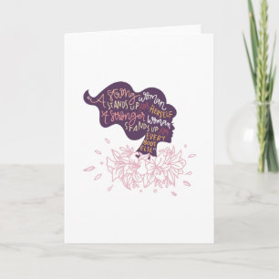 Strong Woman Card