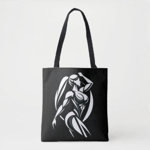 Strong Woman Fitness Personal Training Minimalist Tote Bag