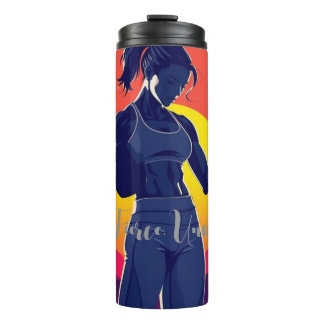 Strong Woman Fitness Tumbler - Motivational Workou