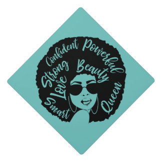 Strong-woman Graduation Cap Topper