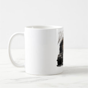 strong woman, gym girl, women fitness, fitness war coffee mug