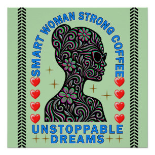 strong woman poster