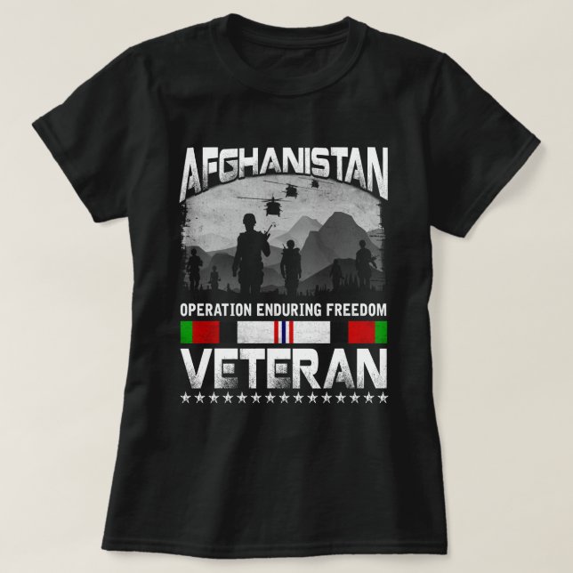 Strong Woman Stand Up For Herself Female Veteran F T-Shirt (Design Front)